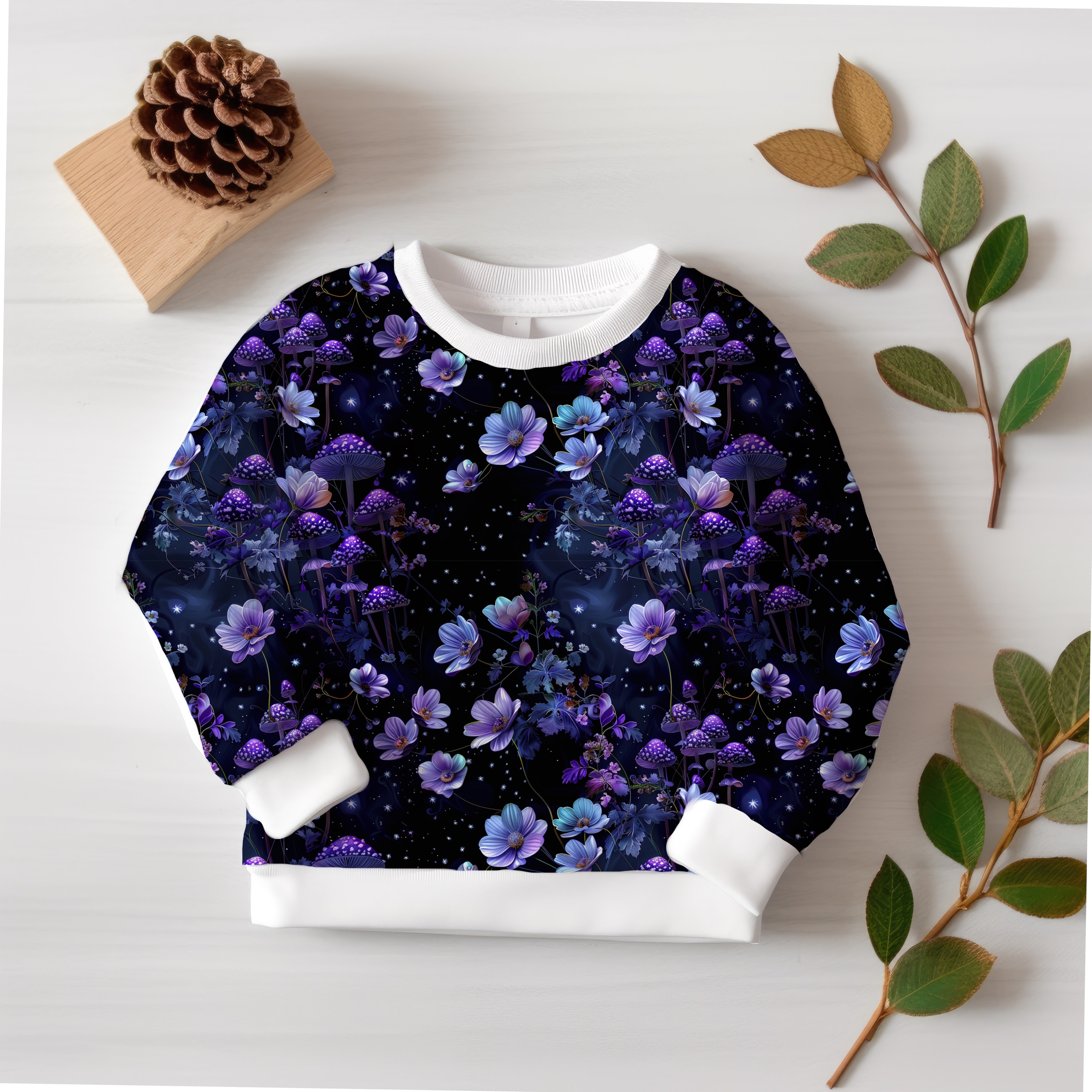 Lila Pilz Blumen Dauervorbestellung